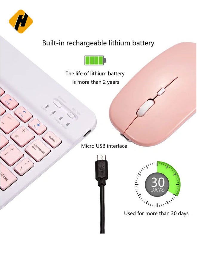 Wireless Keyboard Mouse Set for Apple iPad iPhone iOS 13