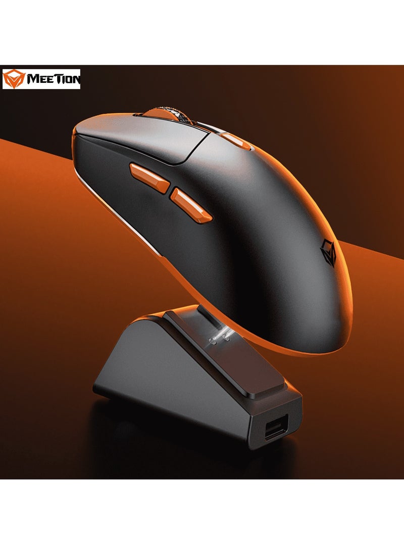 Meetion GW38 Wireless Mouse RGB 2.4Ghz Adjustable DPI 10000 High Quality Magnetic Charging Tri-mode Gaming Mouse For Computer PC