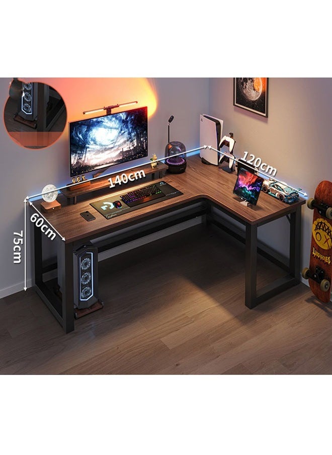 Computer and Multifunction Table Home Office Workstation 140X100 cm (Right Corner)