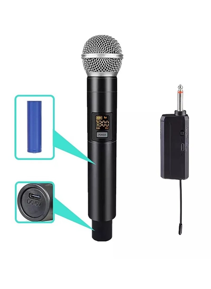 Wireless Microphone Professional Transmitter and Receiver System Universal