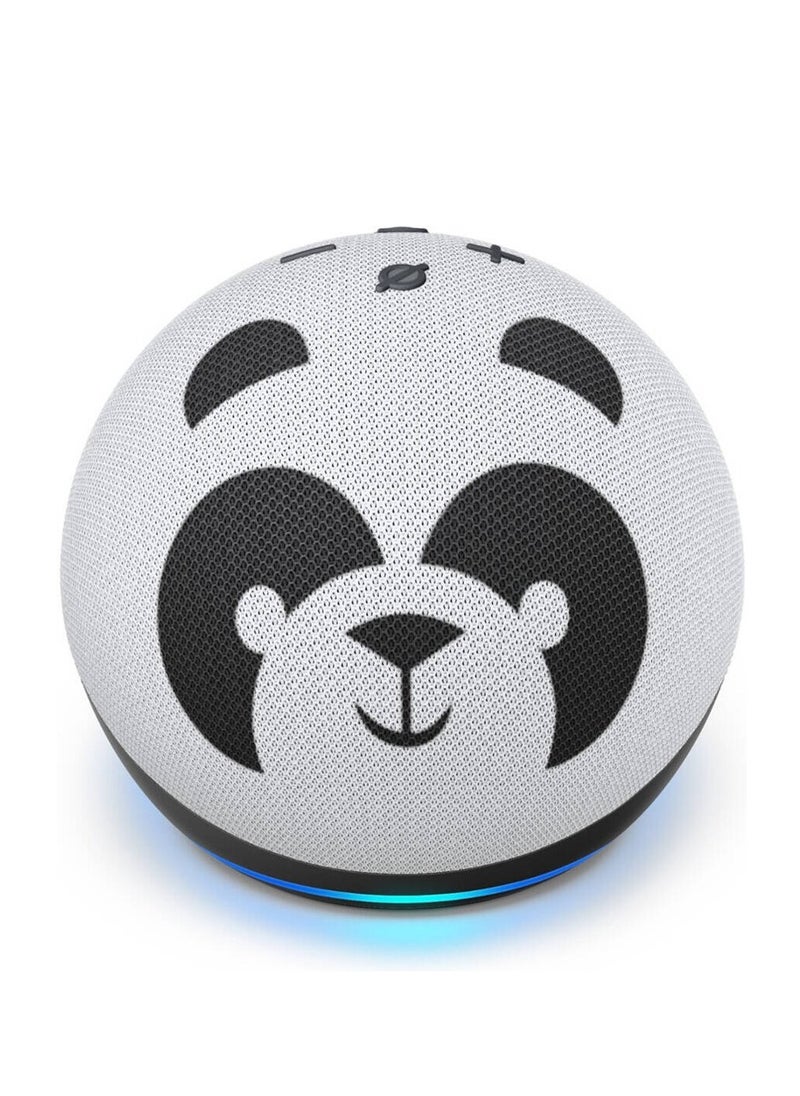 Amazon Echo Dot (4th Gen) Kids Edition with parental controls Panda