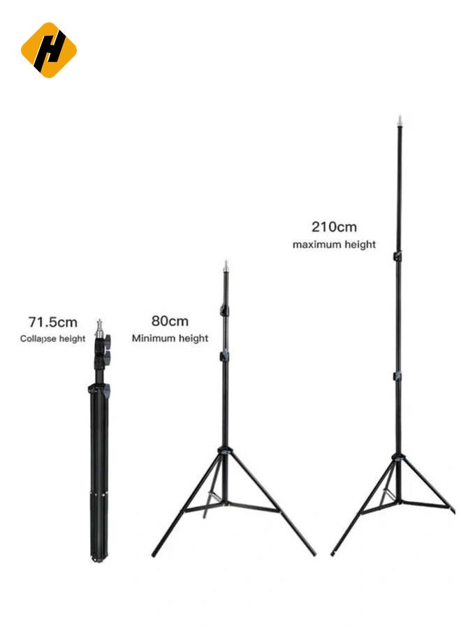 JMARY MT-75 Light Tripod Stand for Softbox Ring Lights and Mobile Phones