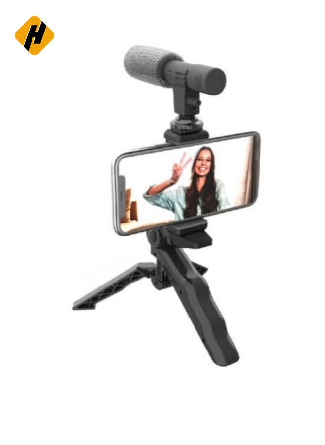 Smartphone Vlogging Kit With Tripod Stand