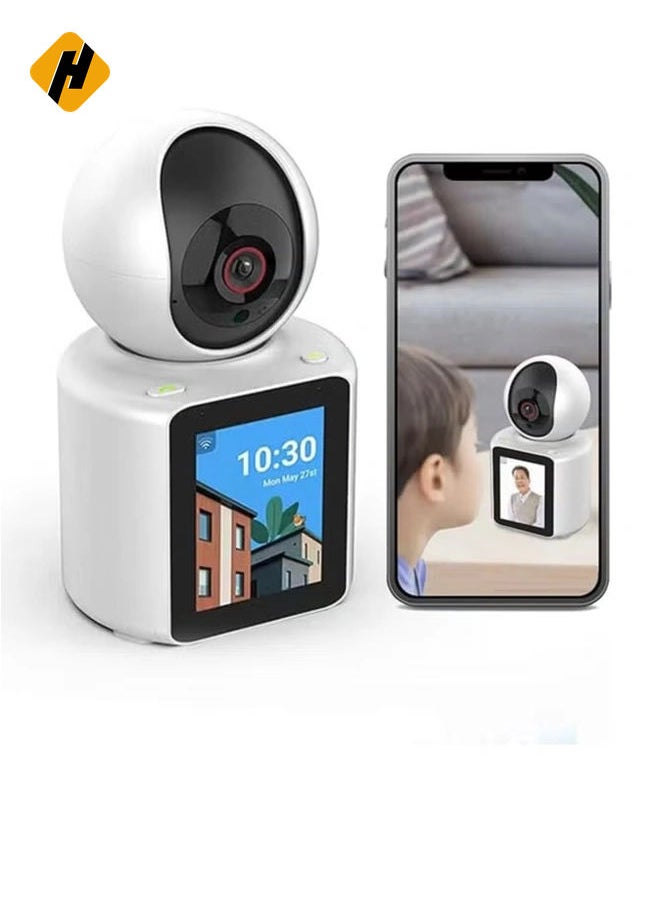 Full HD WIFI Video Calling PT Camera With One-Click Call Anthropomorphic Detection And Infrared Night Vision By Mobile APP