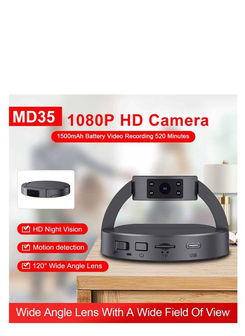 HD 1080P Video Mini Camera With Motion Detection And Night Vision