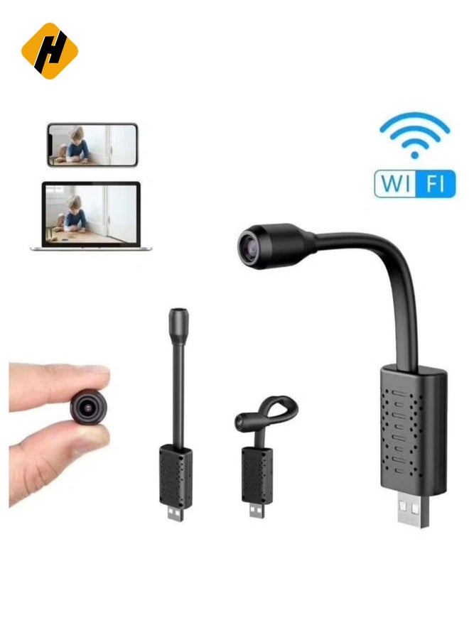 Portable Wifi Security Camera Smart Mini Wireless USB IP Camera Flexible 360 Degree Loop Video Motion Detection Camera