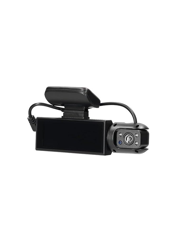 Multi-Language Dual Lens Car Video Recorder Auto Dash Cam Car Camera Recorder Night Viewing Motion Detection