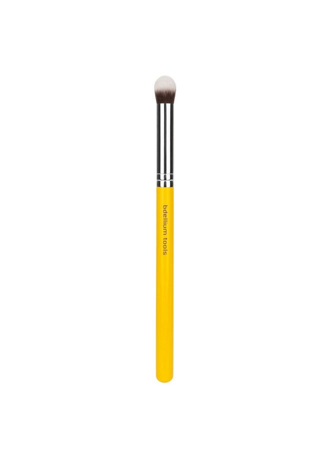 Professional Makeup Brush - Studio Series 938 Blending Concealer - With Soft Synthetic Fibers, For Covering Imperfections (Yellow, 1Pc)