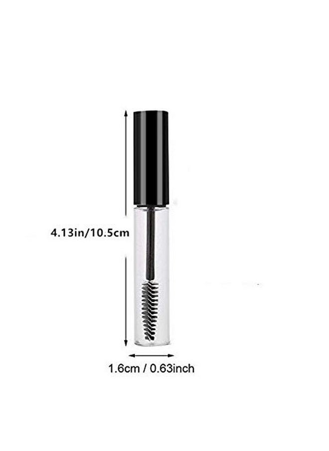 3Pcs 10Ml Empty Mascara Tube Wand Eyelash Cream Container Bottle With 3 Rubber Inserts 3 Funnels 3 Transfer Pipettes