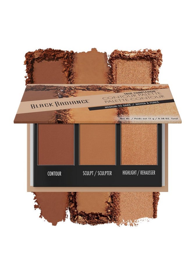 True Complexion Contour Palette, Medium To Dark, 0.38 Ounce