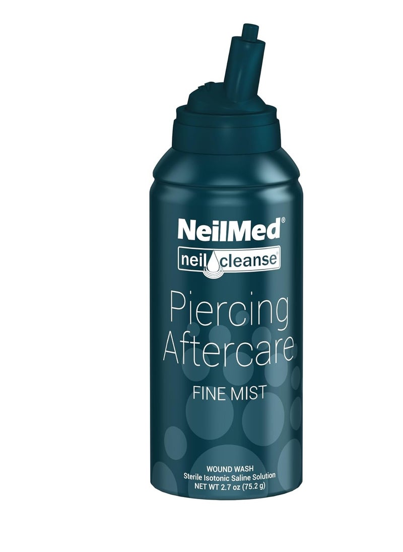 Neilmed Piercing Aftercare Fine Mist Travel Size - 75mL