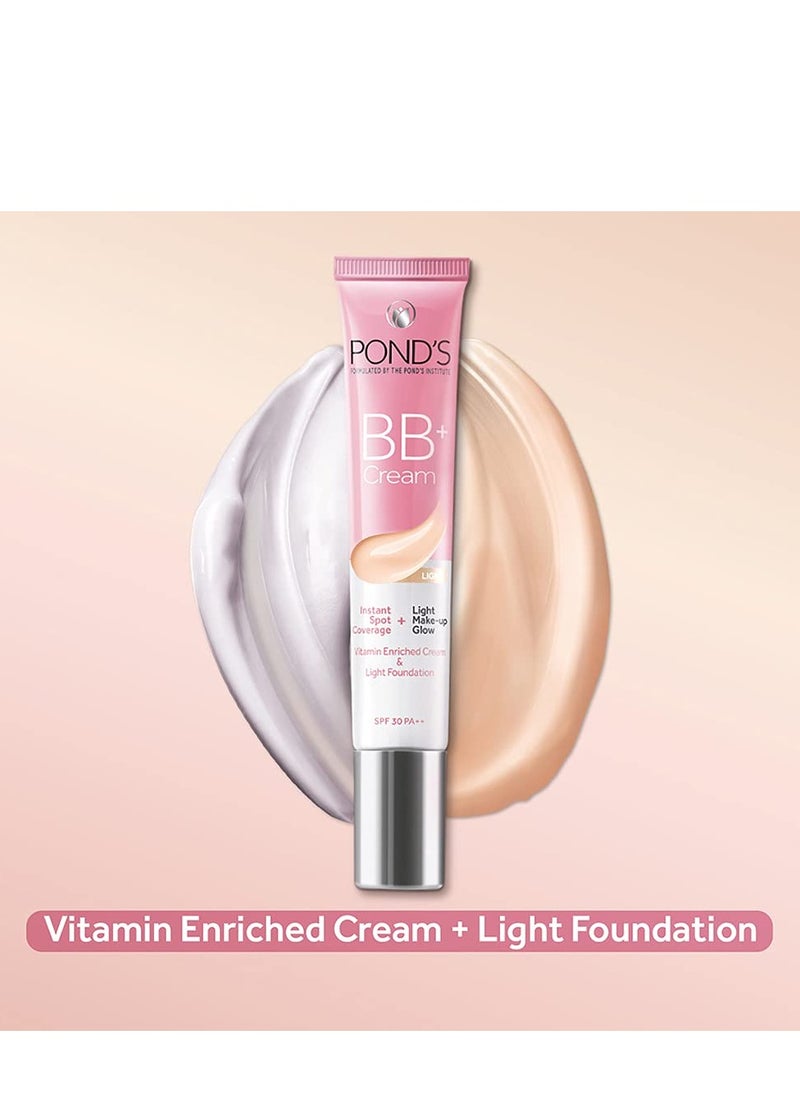 Pond's BB+ Cream, Instant Spot Coverage + Natural Glow, 01 Original, 18 g