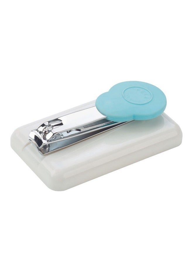 Peta Table Nail Clipper Pnc-3 - Mounted And Non-Slip - Plastic Base With Rubber Feet - For Anyone With Poor Hand Control, Weak Hand Strength And Tremors