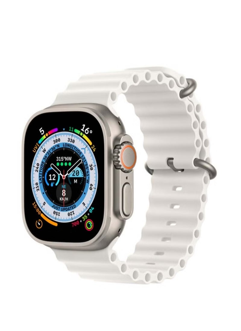 KW 8 Ultra 2 Smart Watch with Seven Set Straps and Wireless Charger for Men & Boys – Stylish Design, Fitness & Health Tracking, Smart Connectivity, Long Battery Life