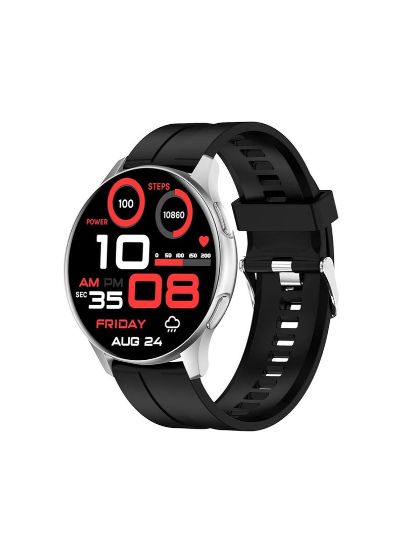 Fire-Boltt Invincible Smart Watch - Black Silver