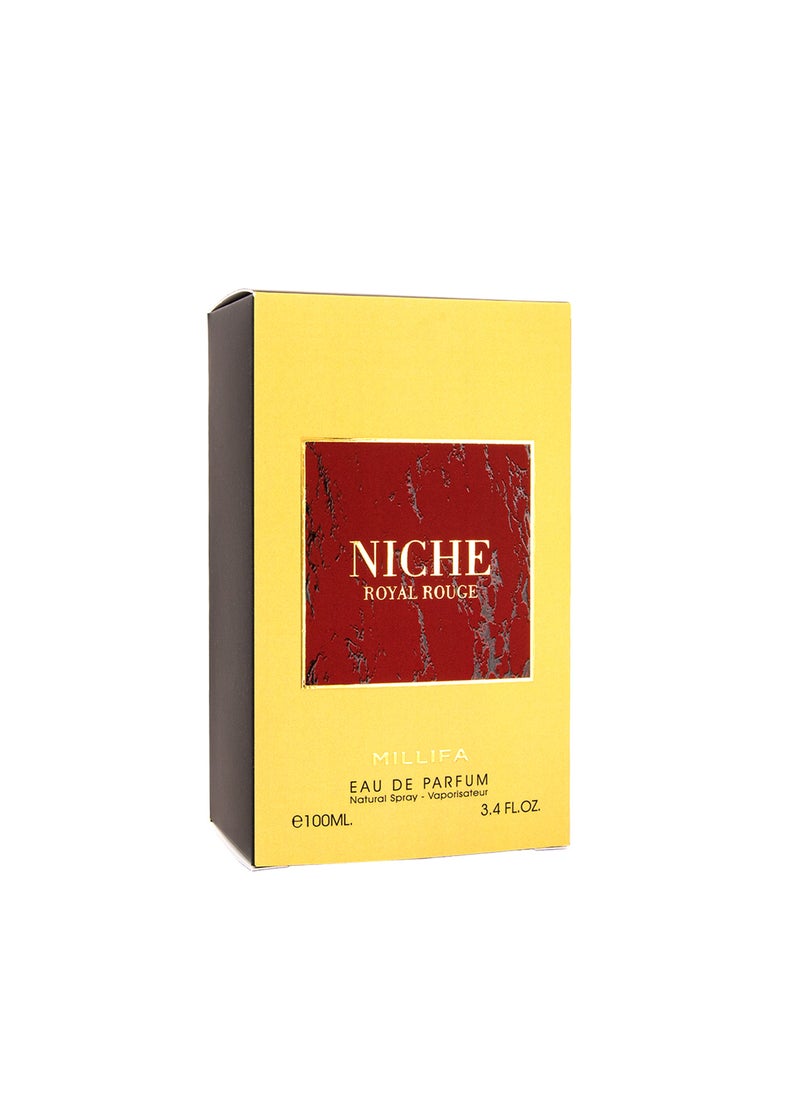 NICHE ROYAL ROUGE by Millifa (100ml), Eau de Parfum, Luxurious, Premium Parfum for Unisex