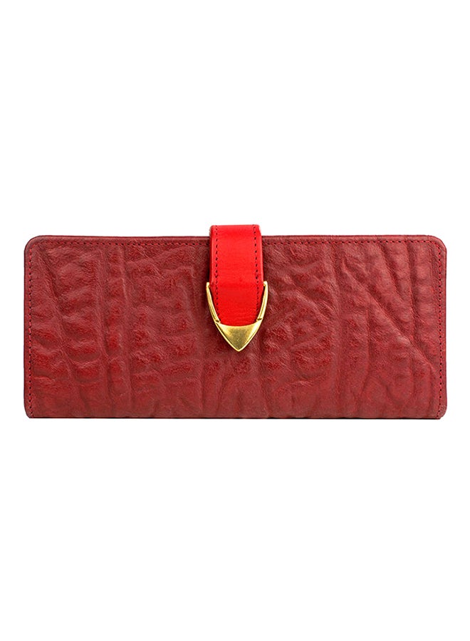 Yangtze Bi-Fold Wallet Red