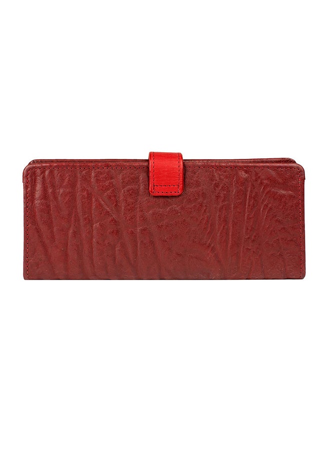 Yangtze Bi-Fold Wallet Red