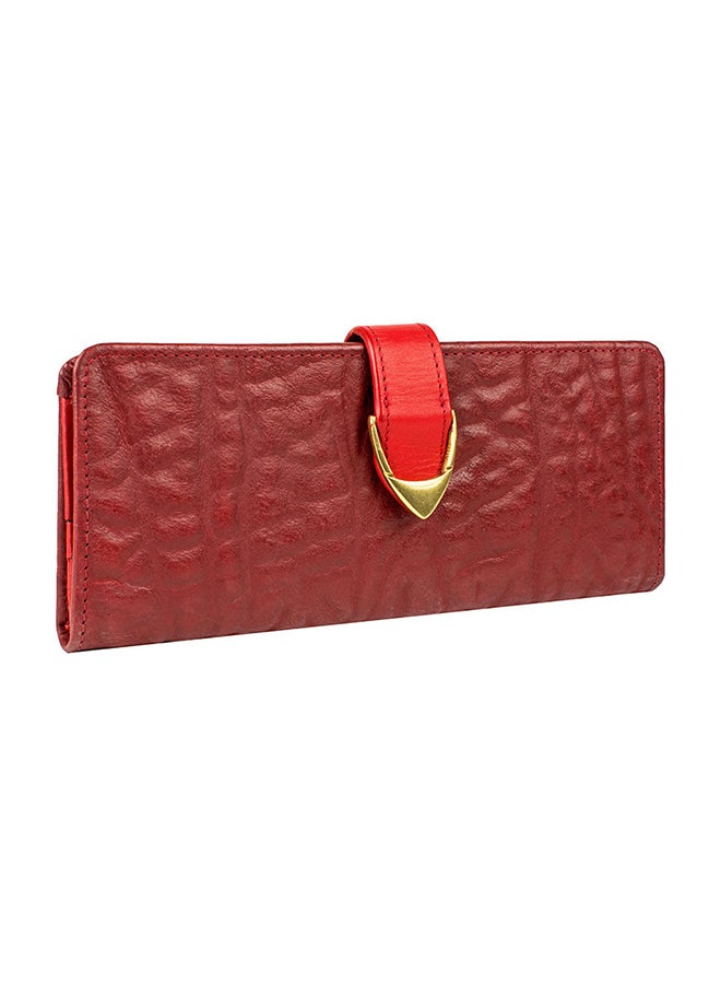 Yangtze Bi-Fold Wallet Red