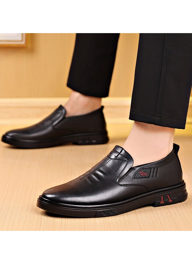 Versatile Retro Casual Leather Shoes