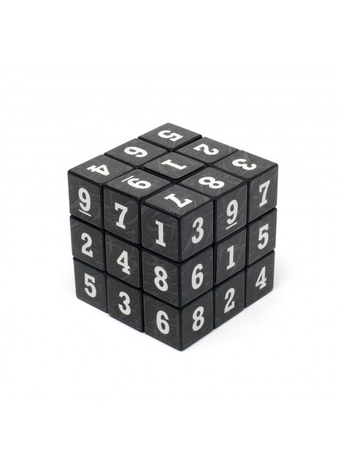 Loftus Sudoku Puzzle Cube - A Fun Portable Take On The Classic Sudoku Game - Can You Solve All 6 Sides, Multicolor