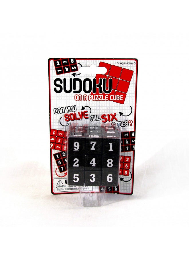 Loftus Sudoku Puzzle Cube - A Fun Portable Take On The Classic Sudoku Game - Can You Solve All 6 Sides, Multicolor