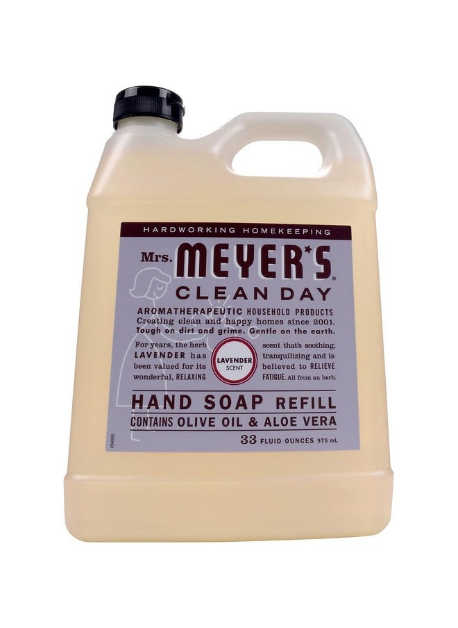 Mrs Meyer'S, Soap Hand Liquid Refill Lavender, 33 Fl Oz