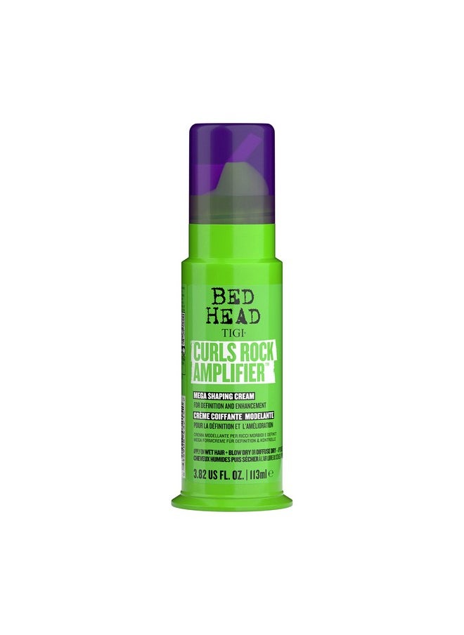 Head By Tigi Curls Rock Amplifier Curl Cream For Curly Hair, The Ultimate Curl Cream For Curly Hair Care 3.82 Fl Oz