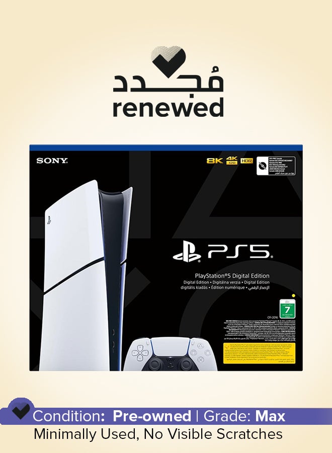 Renewed - PS5 PlayStation 5 Digital Console 825GB