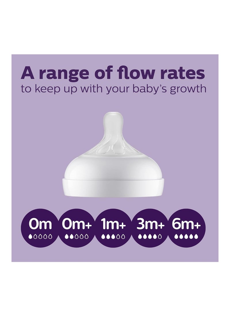 Avent Natural Response Baby Bottle flow, 3M+