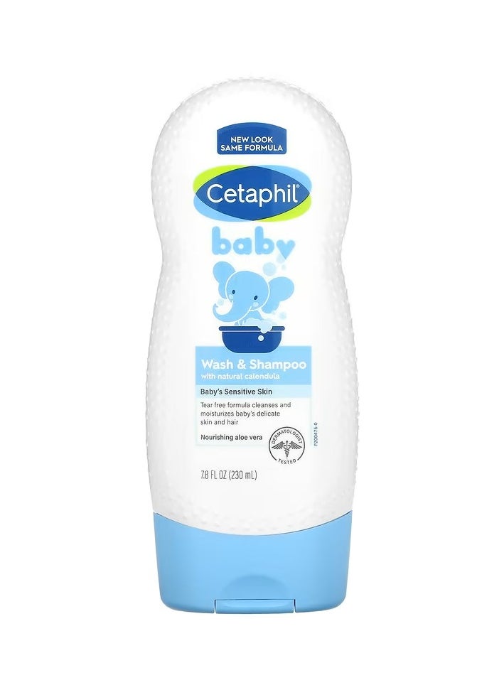 Cetaphil Baby Wash And Shampoo With Organic Calendula