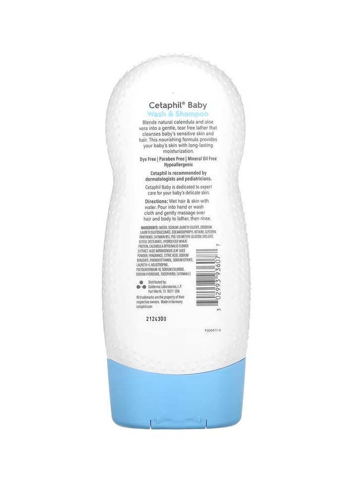 Cetaphil Baby Wash And Shampoo With Organic Calendula