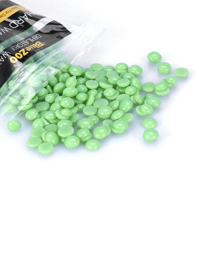 Tea Tree Infused Hard Wax Beans Green 100grams