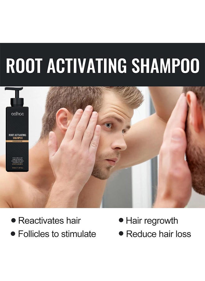 Root Activating Shampoo, Strengthen Hair Root Anti Falling And Firm Hair, Thick And Fluffy Hair, Soft And Strong Hair Repair And Care Shampoo, 100ML