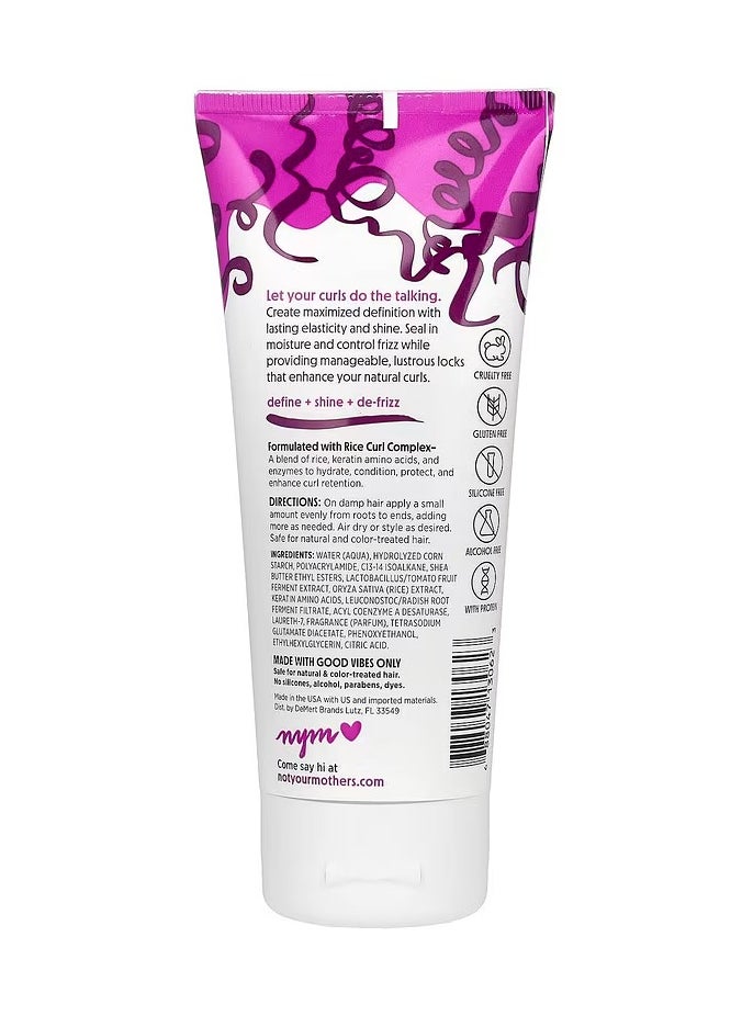 Not Your Mother's, Curl Talk®, Defining Cream, For All Curl Types, 6 fl oz (177 ml)