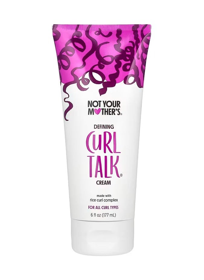 Not Your Mother's, Curl Talk®, Defining Cream, For All Curl Types, 6 fl oz (177 ml)