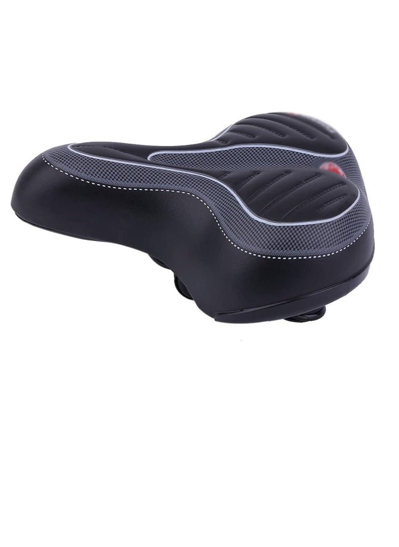 Bicycle Saddle,Reflective Shock Bike Saddle Bicycle Seat Breathable Rainproof  Road Mountain  Accessory