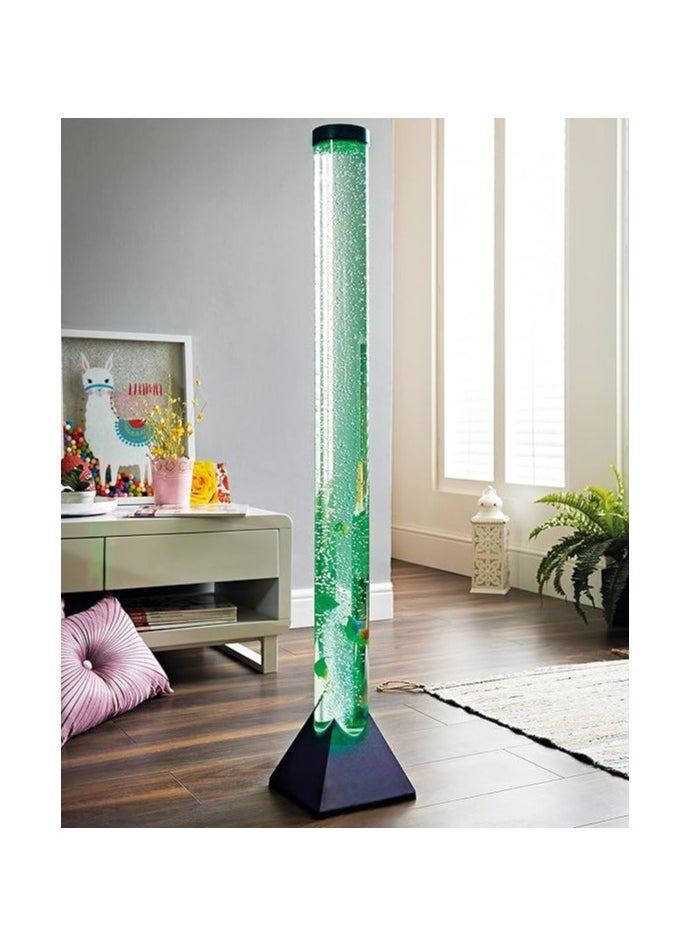 90cm Tall Fish Bubble Lamp with 7 Changing Colors – Unique Sensory Experience and Relaxing Decor