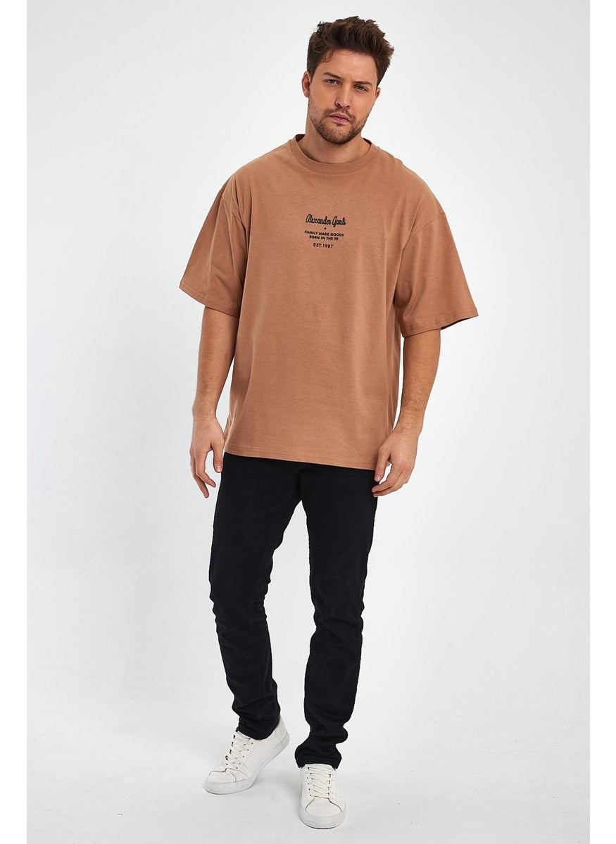 Alexandergardı Printed Oversize T-Shirt (UNX0072)