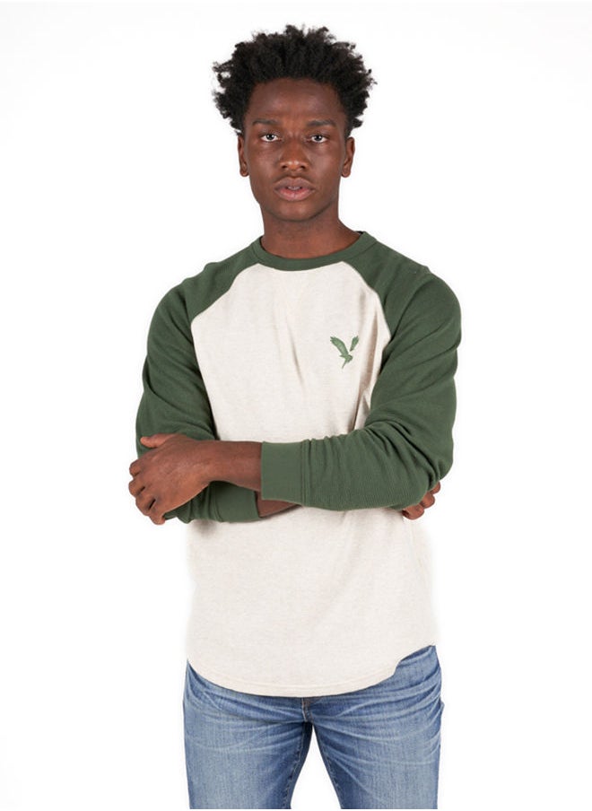 AE Super Soft Long-Sleeve Thermal Raglan T-Shirt