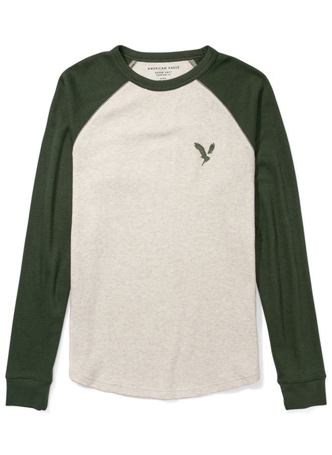 AE Super Soft Long-Sleeve Thermal Raglan T-Shirt