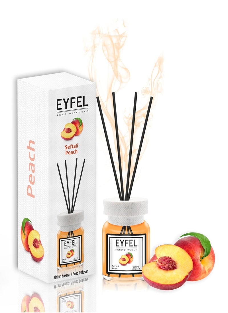 Pack of 4 Reed Diffuser Combo WATERMELON PEACH BLACKBERRY OCEAN 4x120 480ml