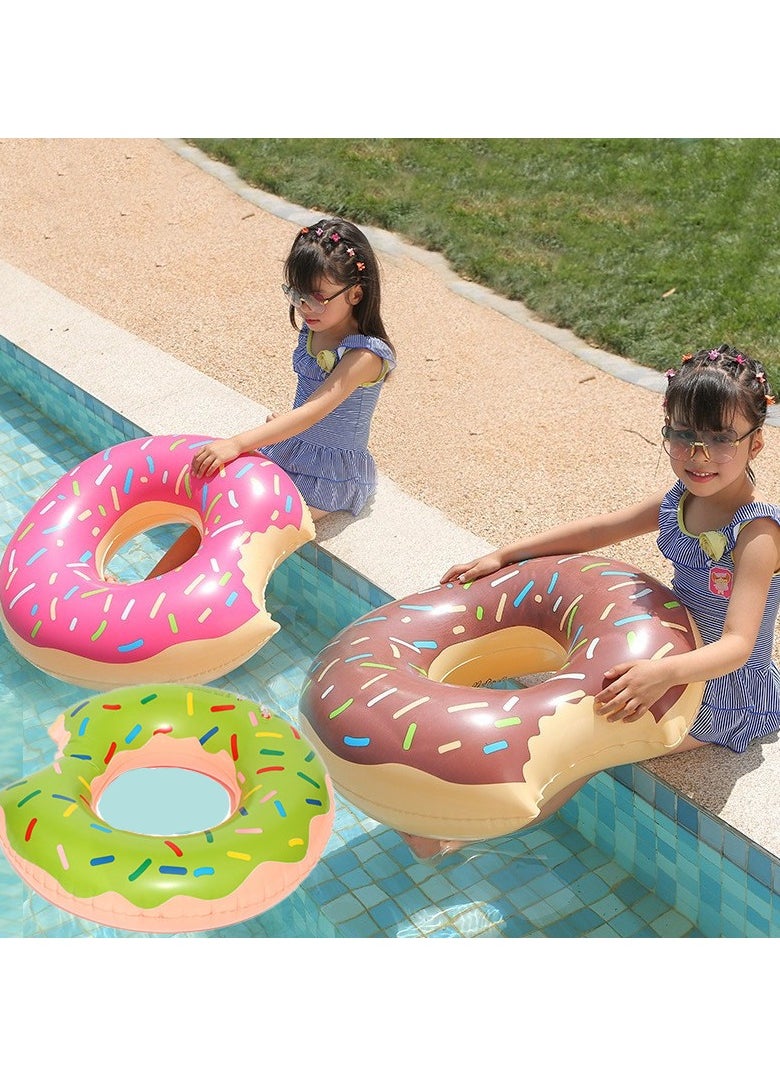 Inflatable Doughnut Shaped Floating Ring Green