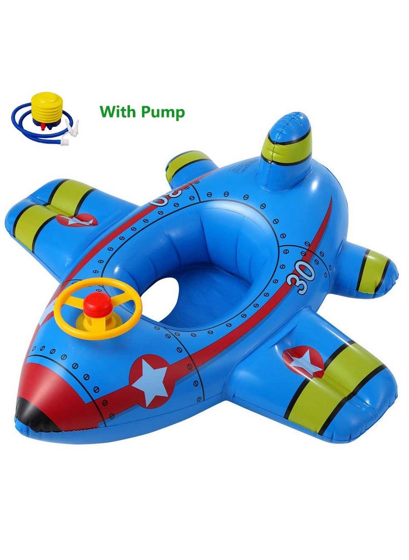 Baby Swimming Ring Inflatable Kids Pool Floaties Suitable For 1-6 Year Old Baby With Pump