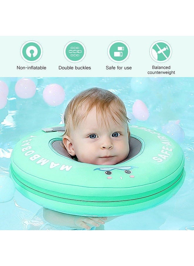 Baby Float Neck Ring Non-Inflatable Float Neck Ring Head Float Swimming Ring Toys Swim Trainer for Pool Bathtub Infants