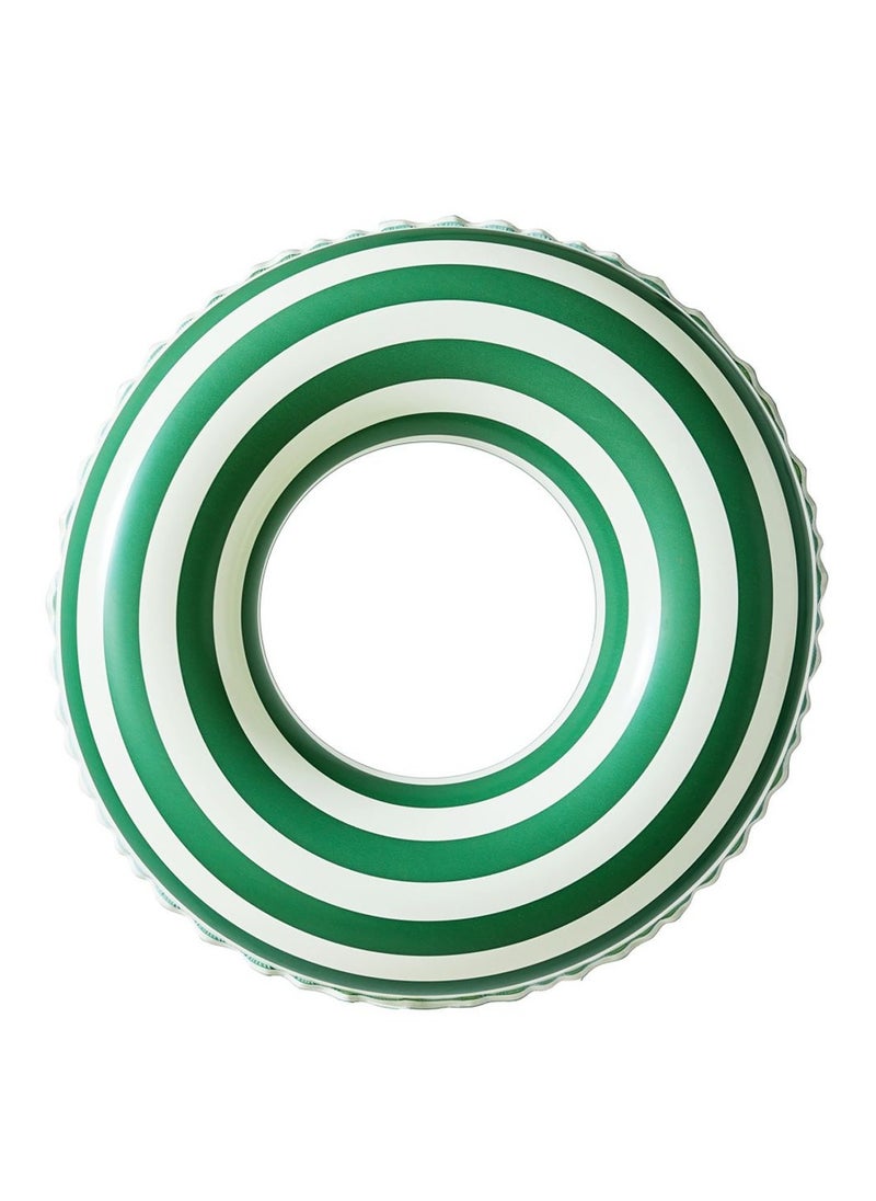 Lollipop Printed Green Swimming Ring Inflatable Pool Float Mermaid Floaties Air Sofa Floating Large Backrest Mesh Bottom Water Party Summer Beach