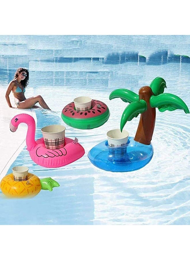 Tree Shape Inflatable Swimming Pool Portable Cup Holder