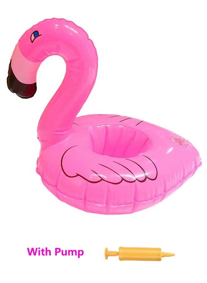 Flamingo Printed Inflatable Swimming Pool Portable Cup Holder