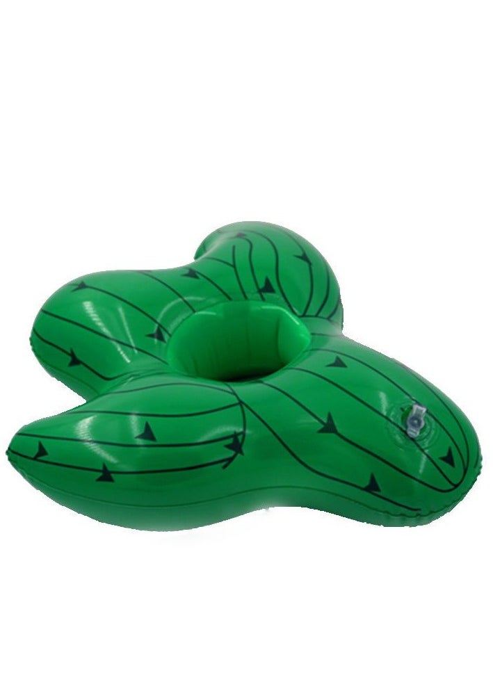 Cactus Shape Inflatable Swimming Pool Portable Cup Holder