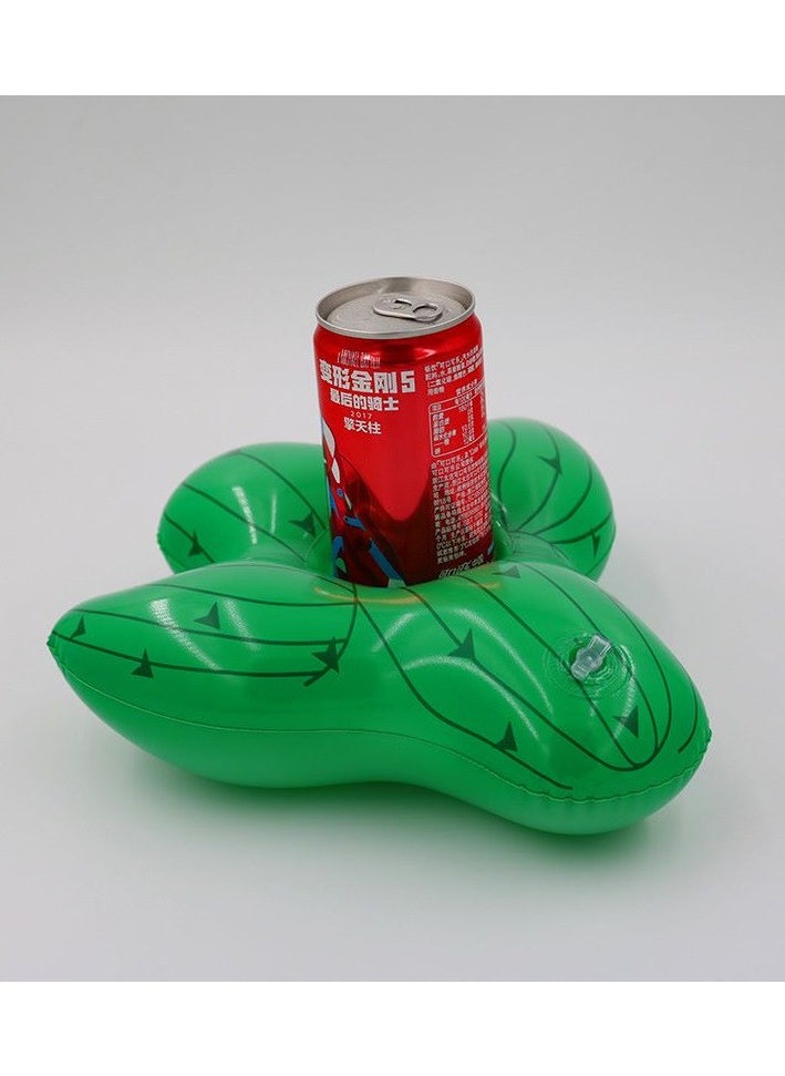 Cactus Shape Inflatable Swimming Pool Portable Cup Holder